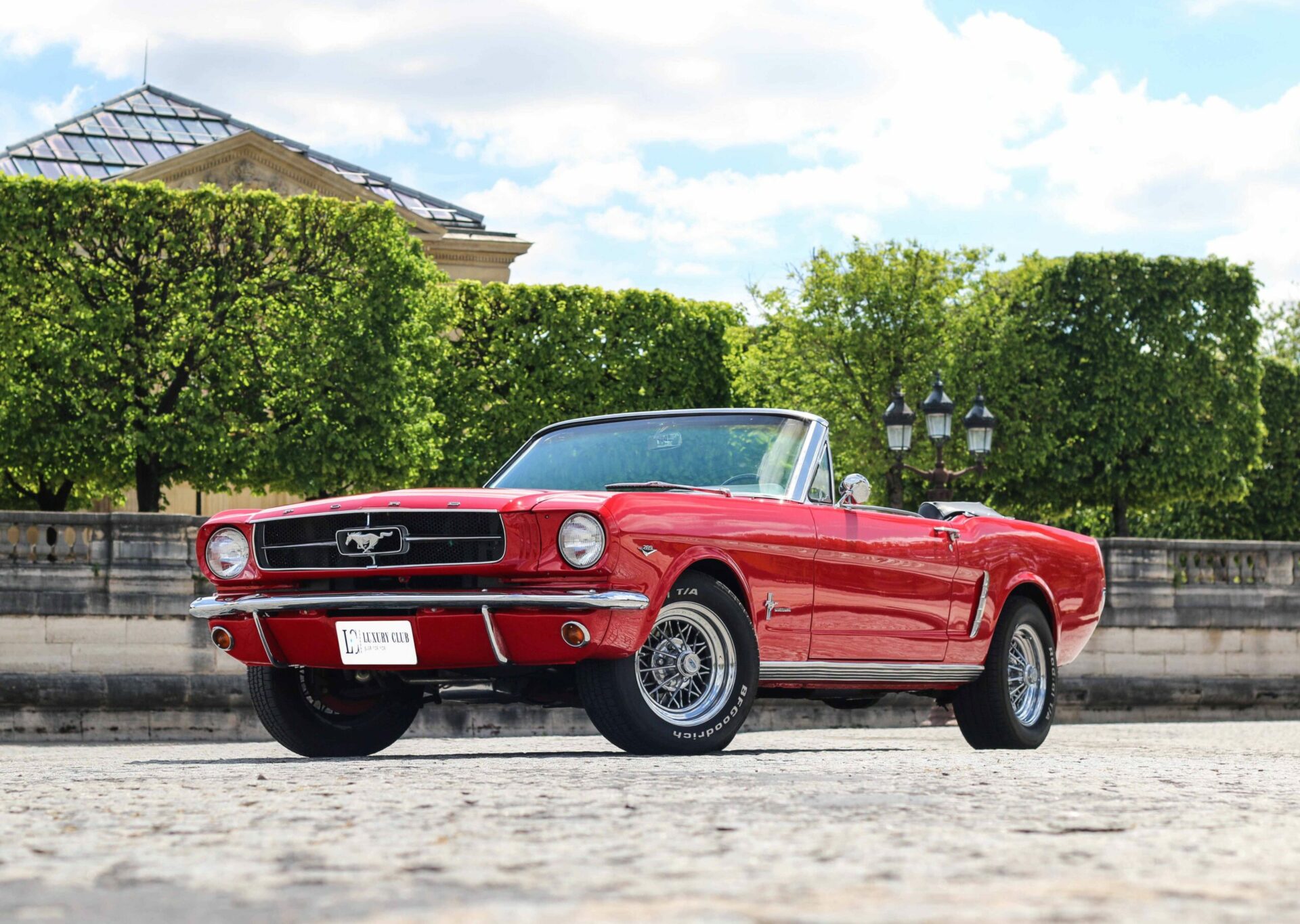 location Ford Mustang Cabriolet 1965