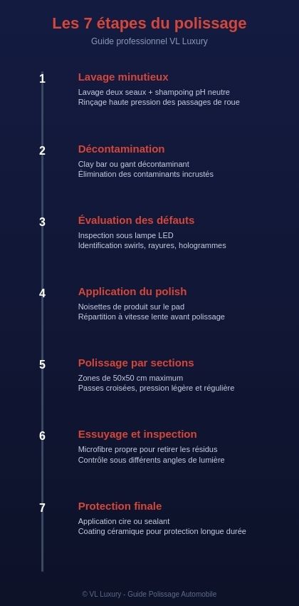 comment polir sa voiture en 7 étapes