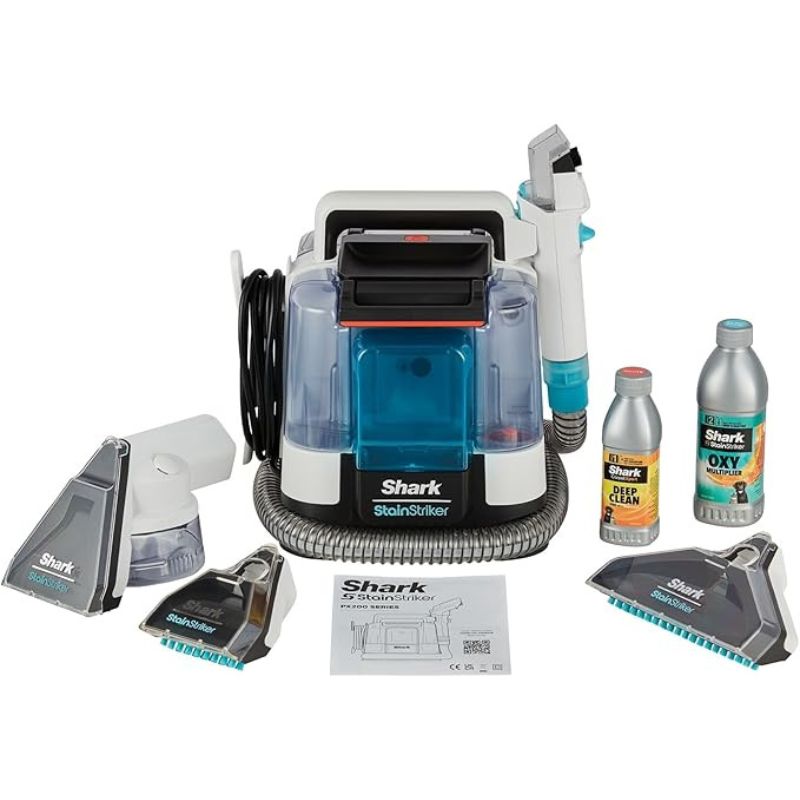 shark strainstriker px200eut, la shampouineuse voiture innovante